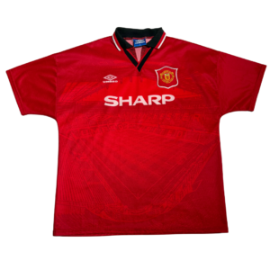 MANCHESTER UNITED 1995/1996 HOME KIT